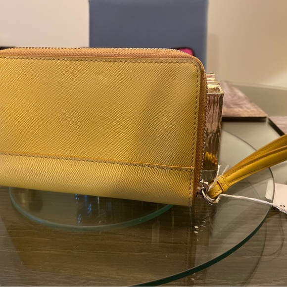 Marc Jacobs Saffron Yellow Clutch - Picture 3 of 5